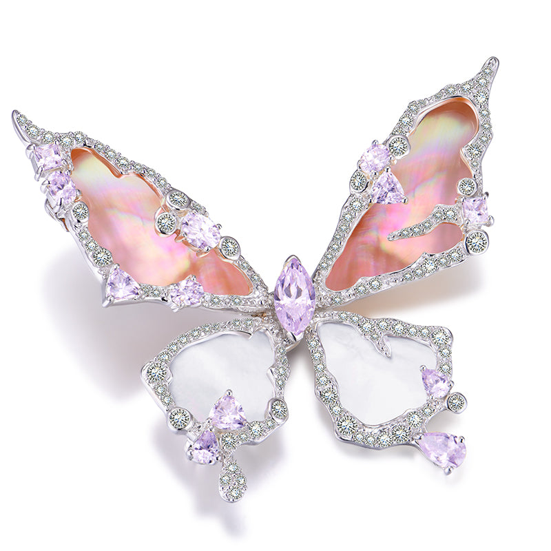 Lune Wing Brooch
