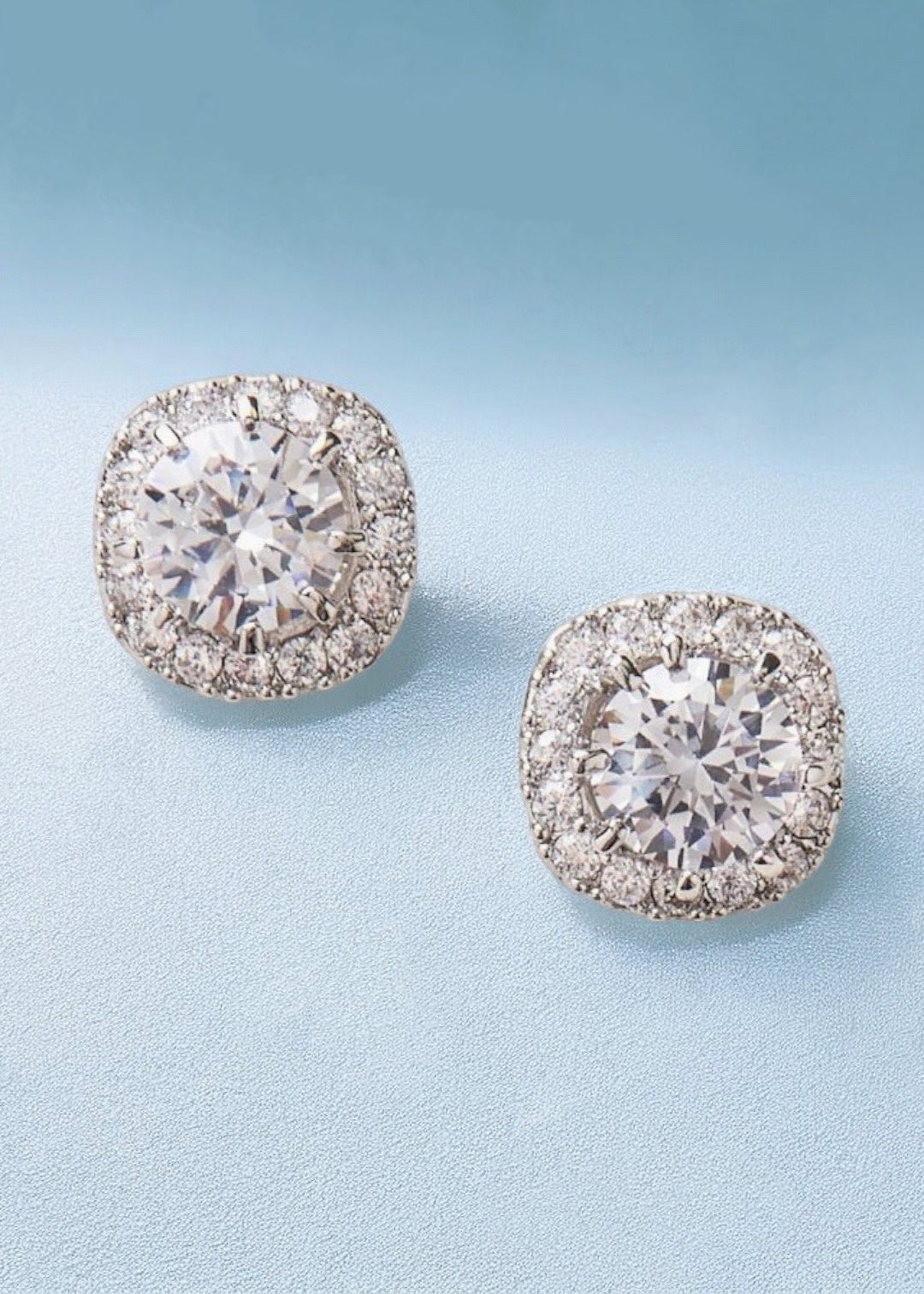 Aurora Cushion Studs