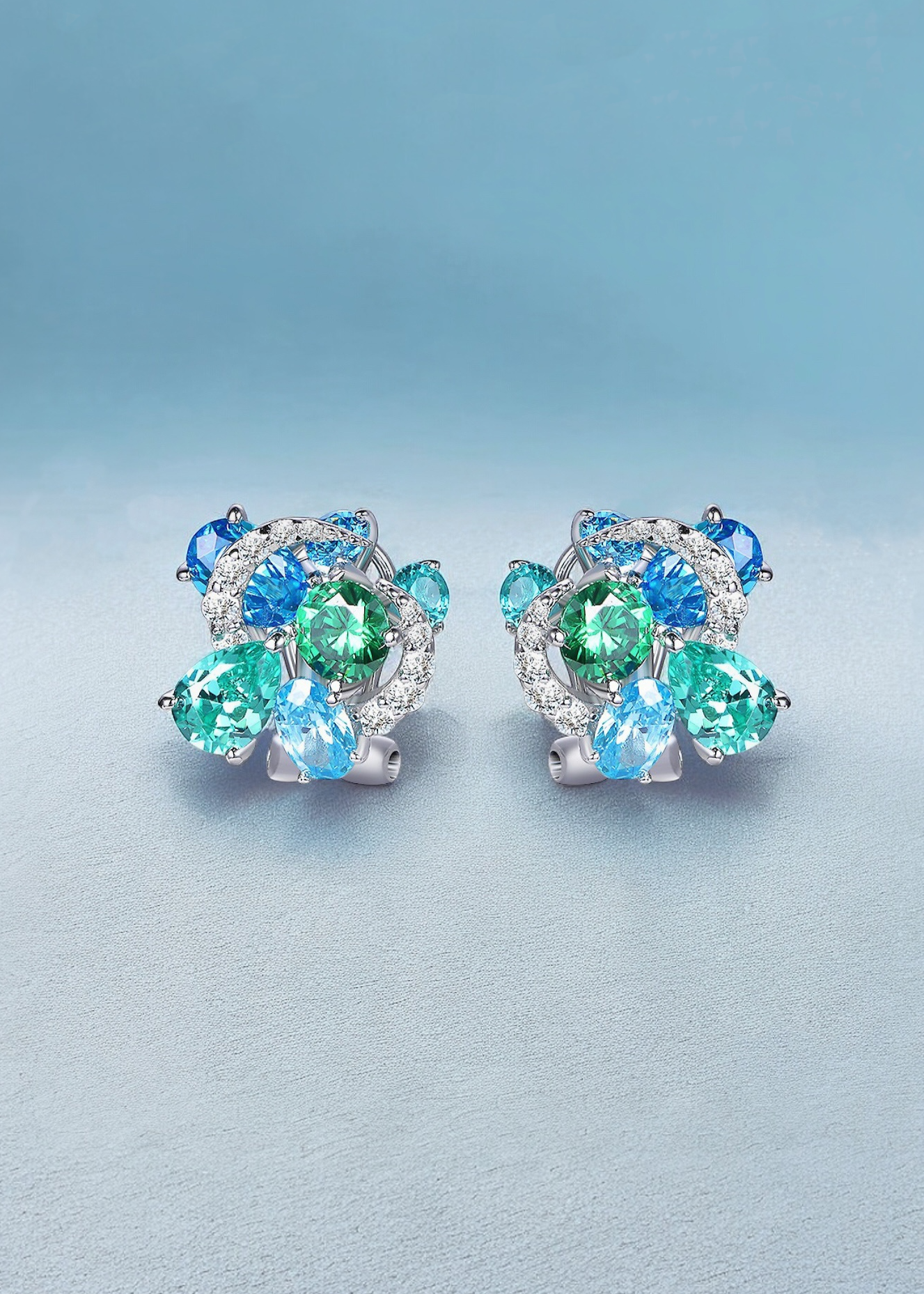 Celeste Bloom Petite Studs