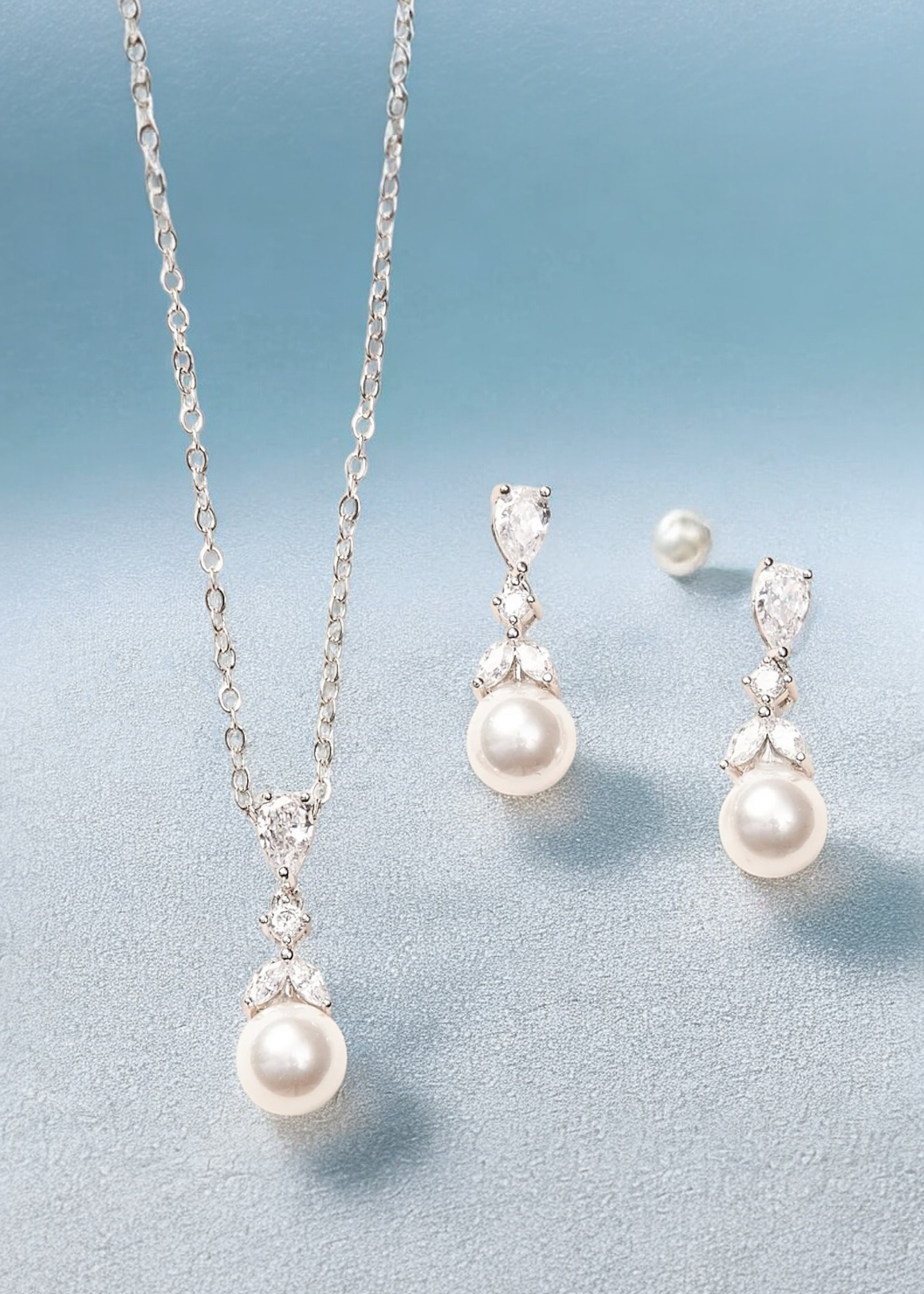 Kelsey Pearl Drop Set