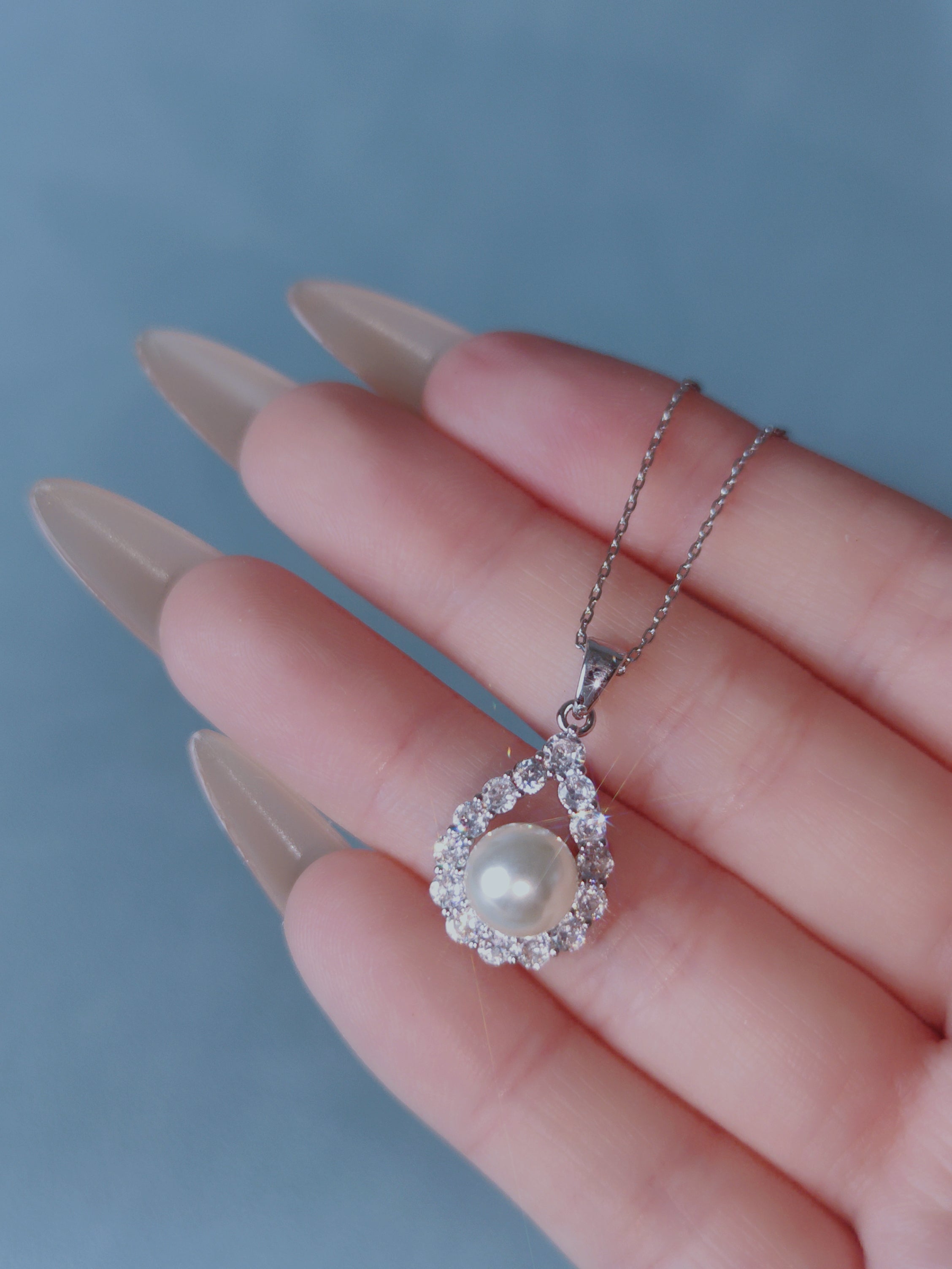 Teardrop Pearl Set