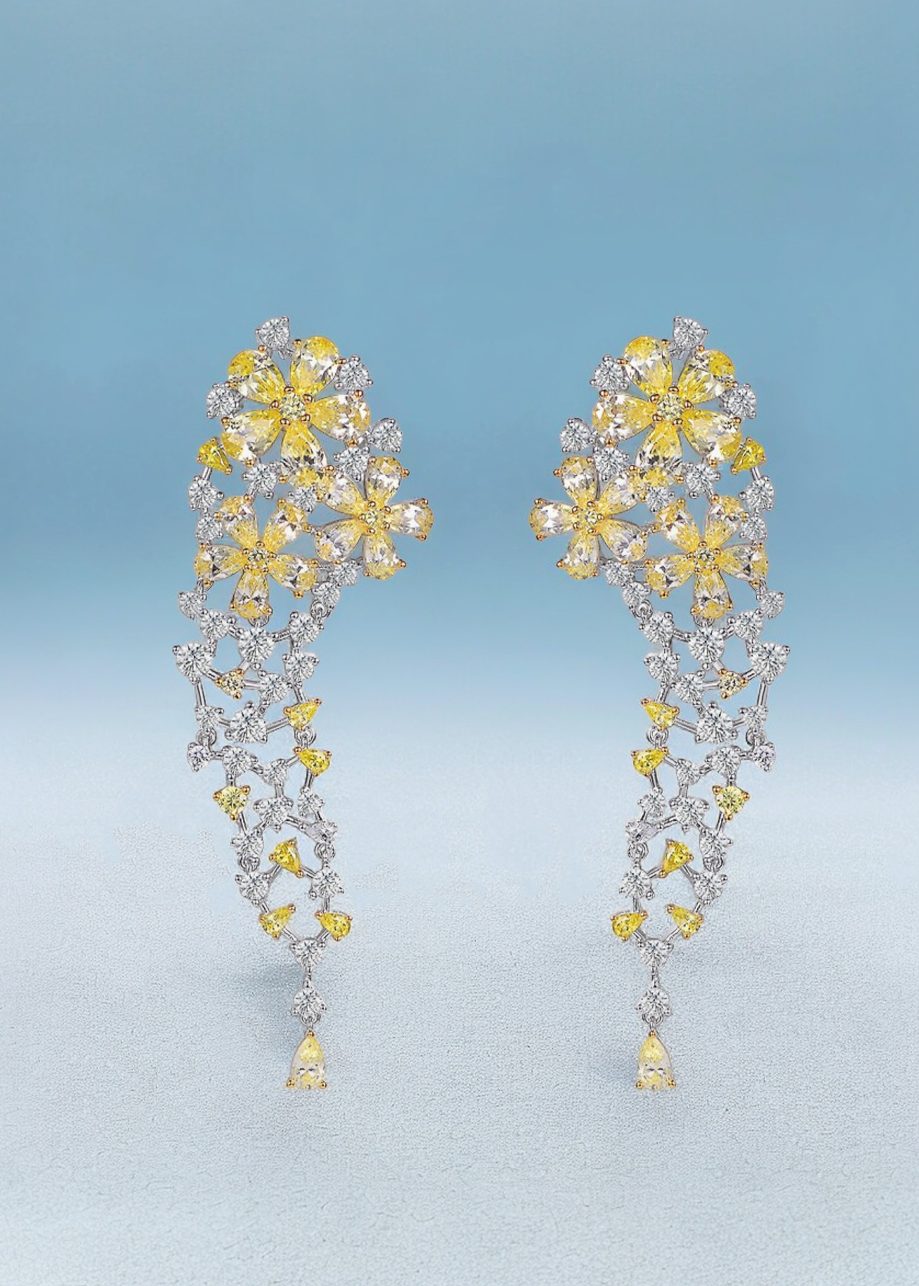 Fleur Cascade Earrings