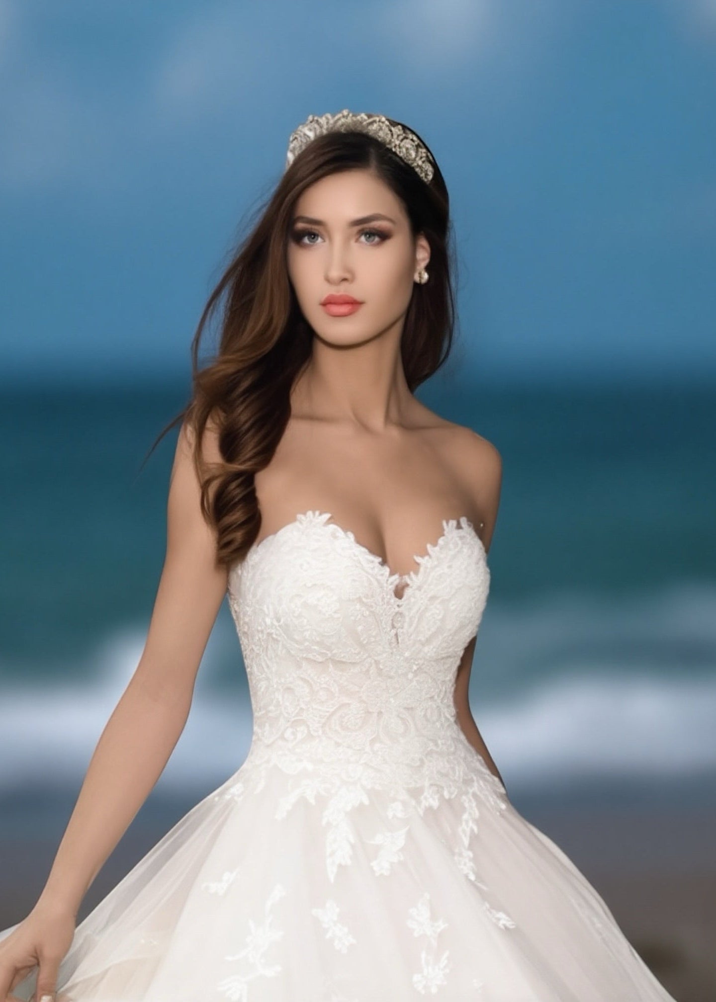 Halo Fleur Tiara