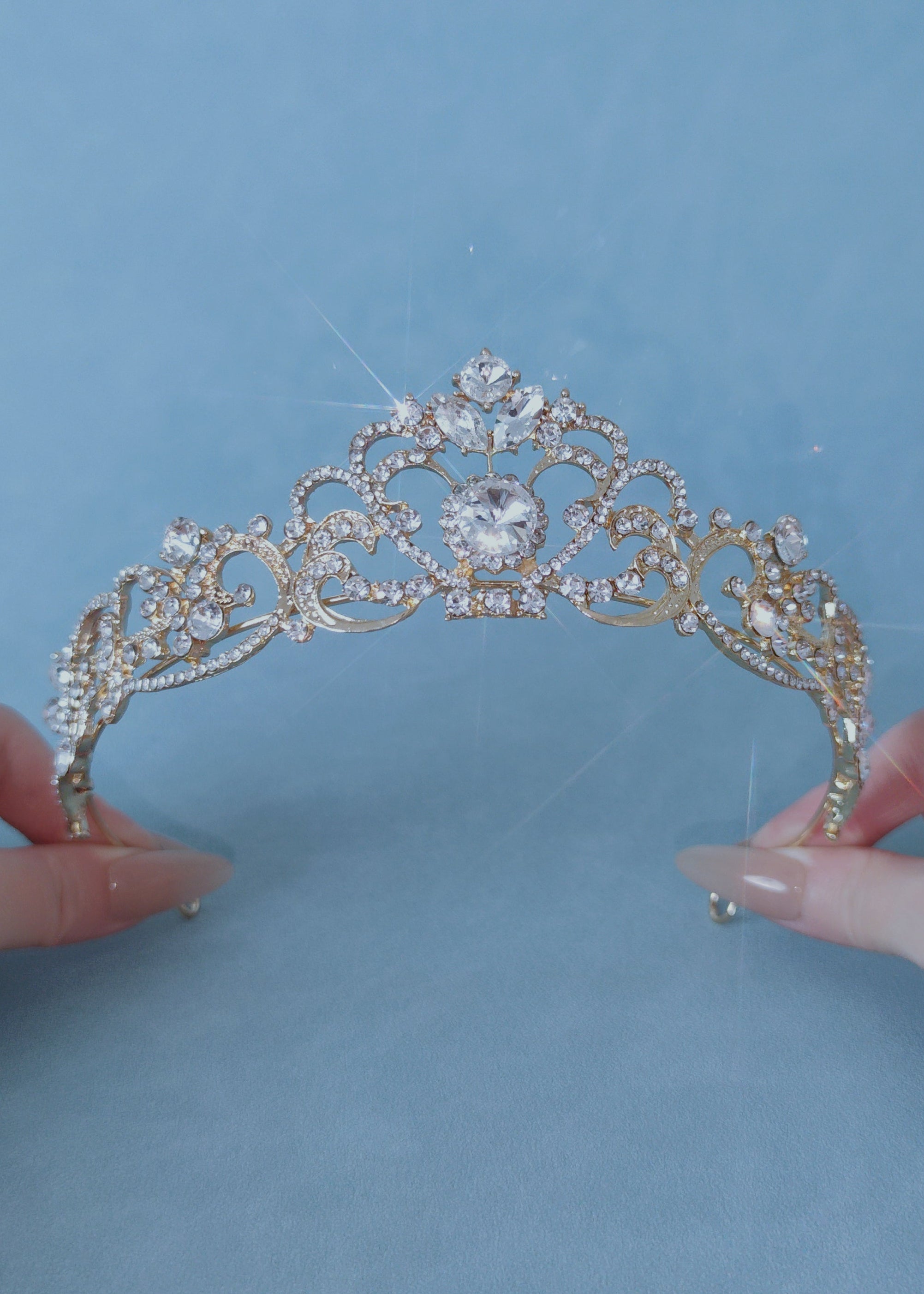 Violet Crest Tiara