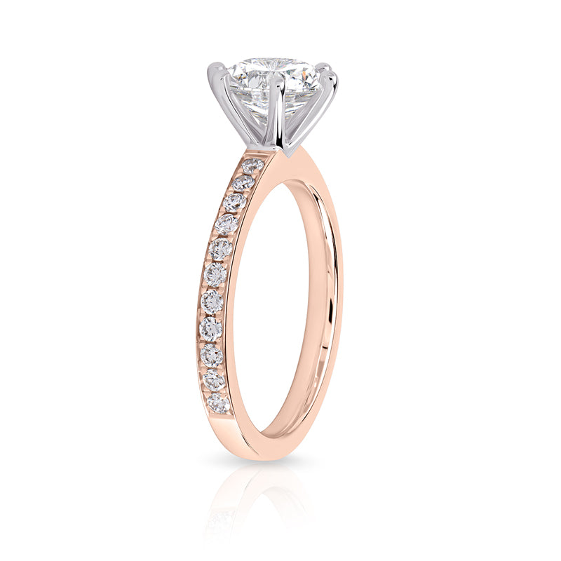 Valerie Pave Lab Grown Diamond Engagement Ring