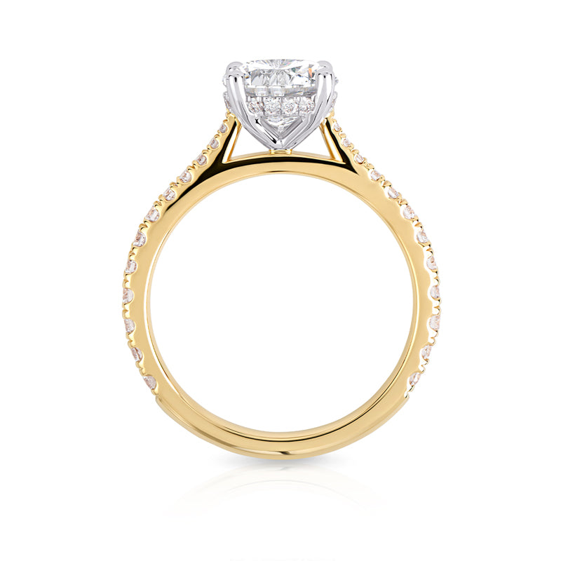 Gabrielle Lab Grown Diamond Engagement Ring