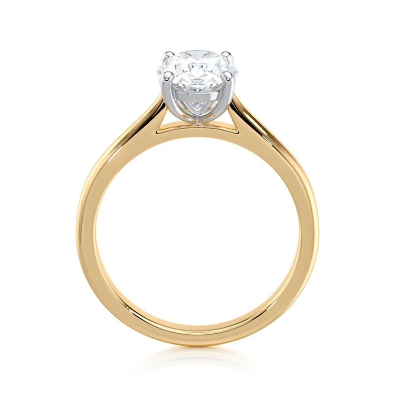 Grace Lab Grown Diamond Engagement Ring