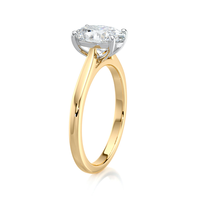 Grace Lab Grown Diamond Engagement Ring