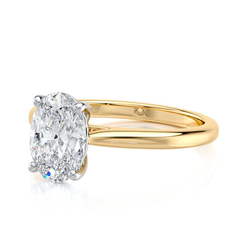 Grace Lab Grown Diamond Engagement Ring