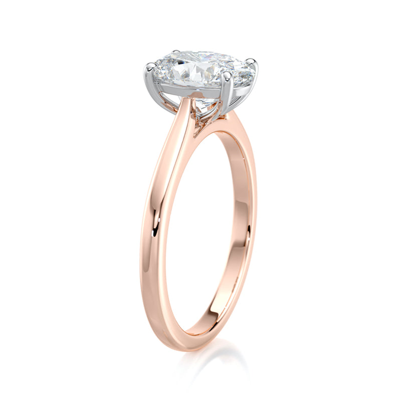 Grace Lab Grown Diamond Engagement Ring