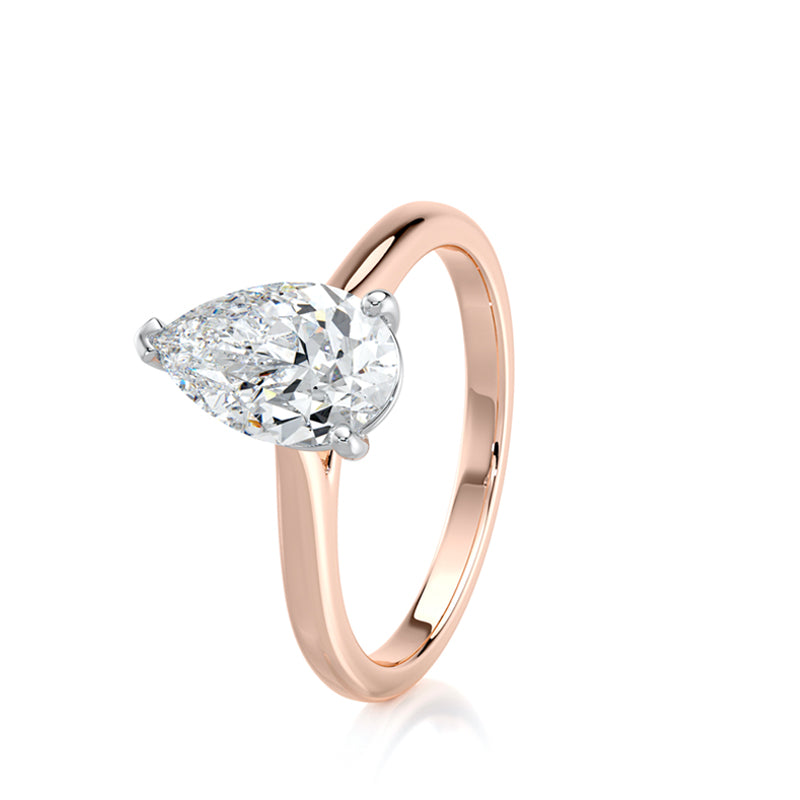 Grace Lab Grown Diamond Engagement Ring