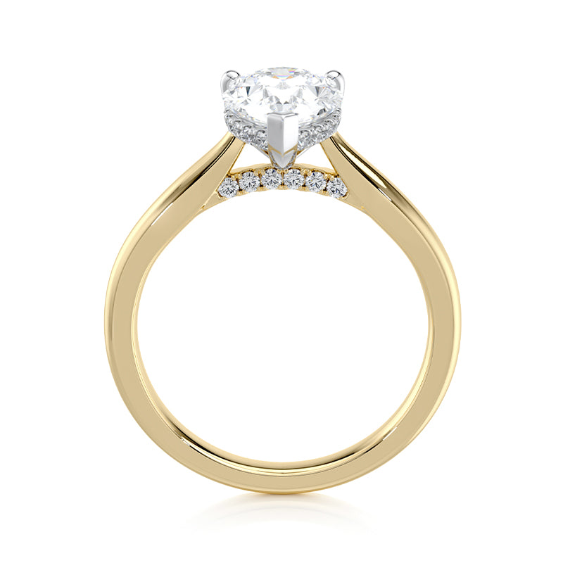 Genevieve Lab Grown Diamond Engagement Ring