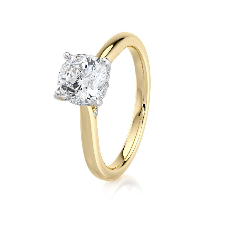 Genevieve Lab Grown Diamond Engagement Ring