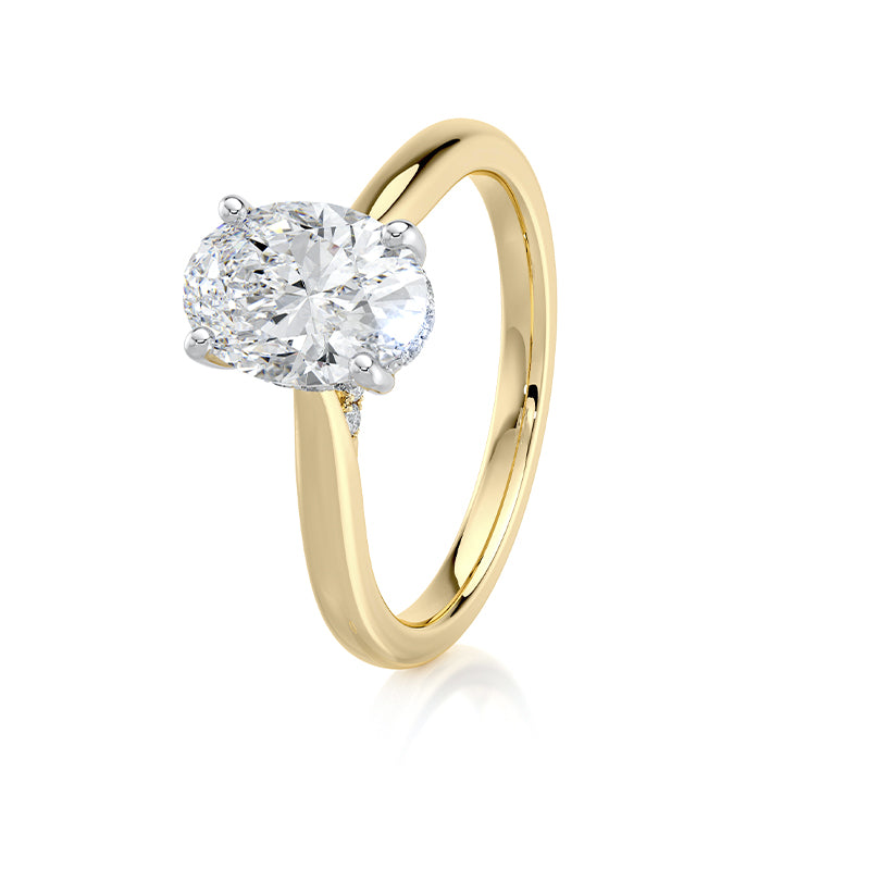 Genevieve Lab Grown Diamond Engagement Ring