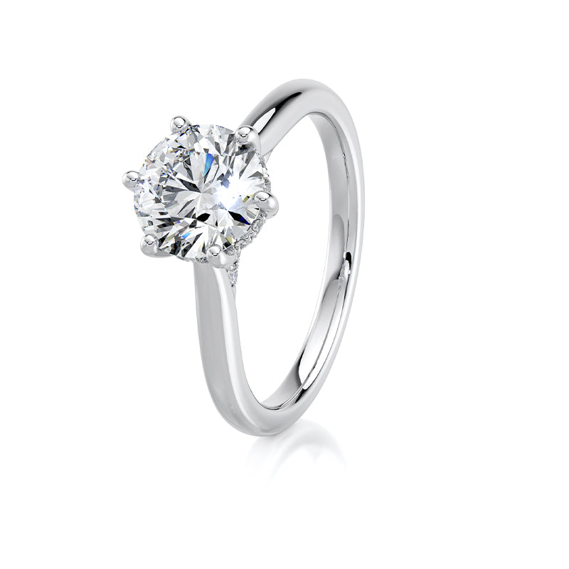 Genevieve Lab Grown Diamond Engagement Ring