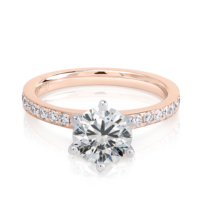 Valerie Pave Lab Grown Diamond Engagement Ring