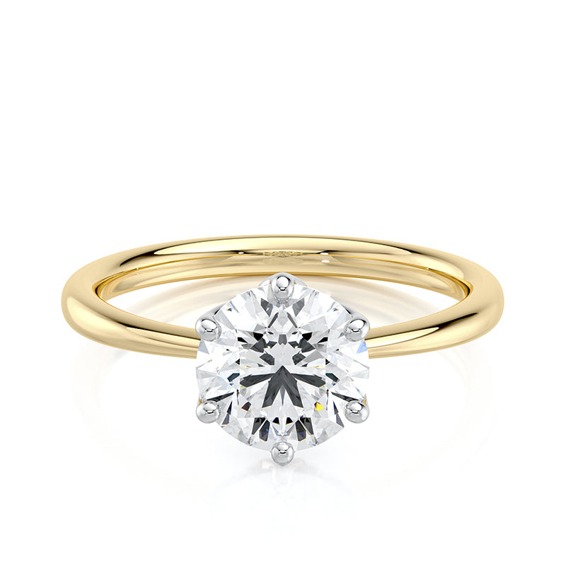 Sylvie Lab Grown Diamond Engagement Ring