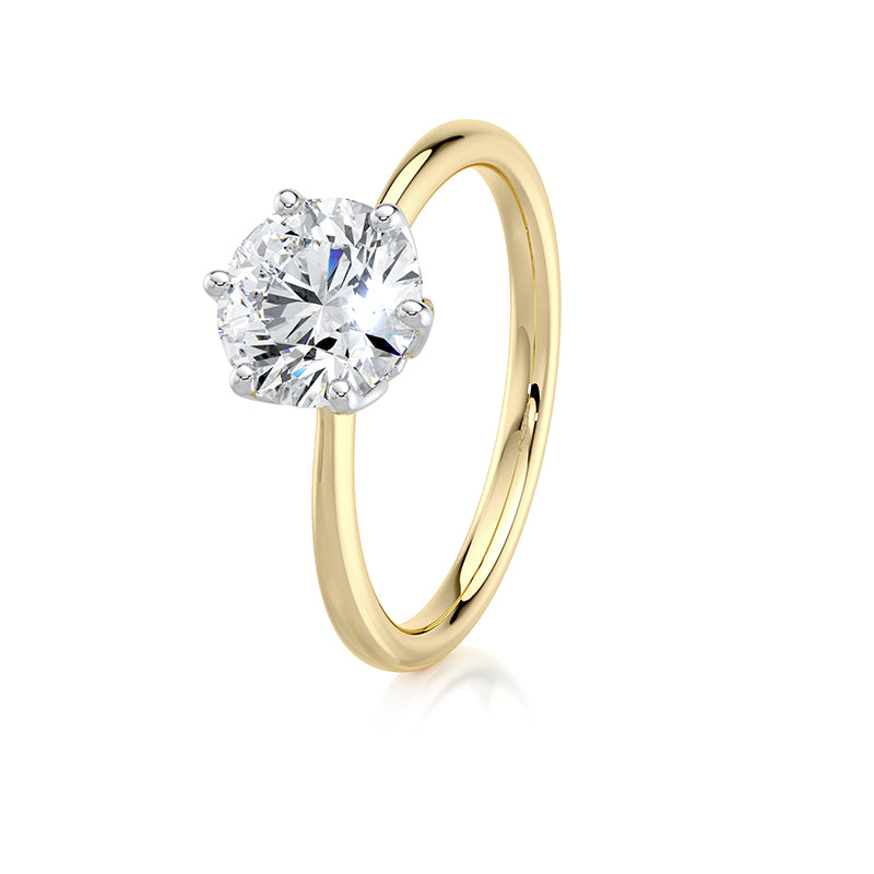 Sylvie Lab Grown Diamond Engagement Ring