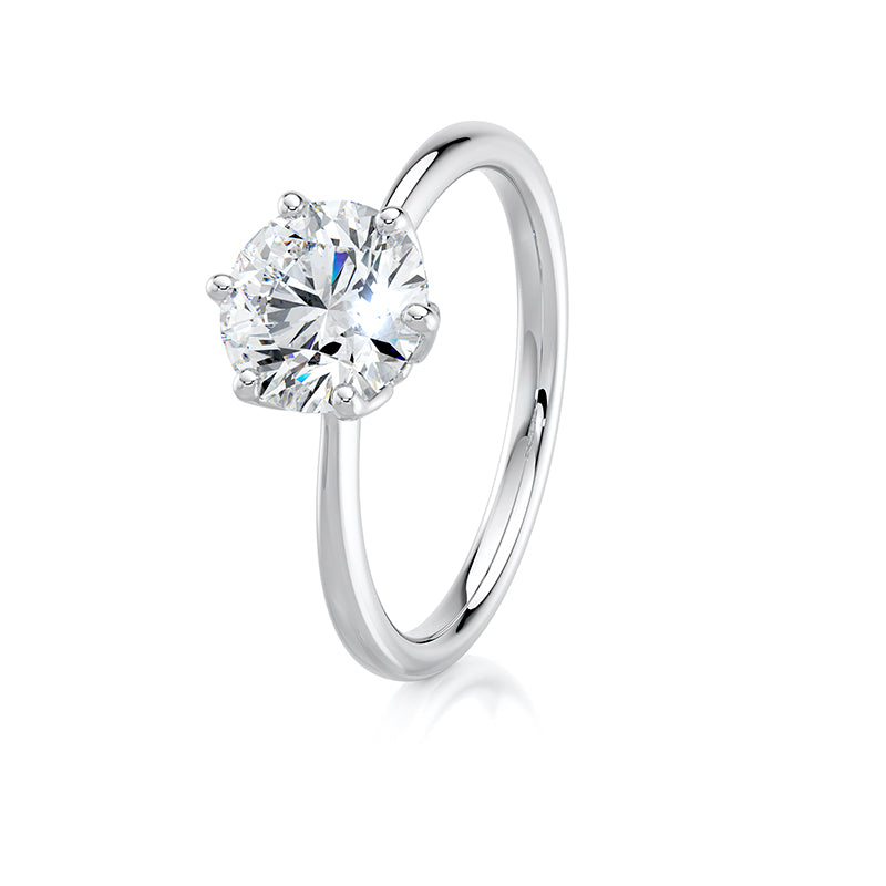Sylvie Lab Grown Diamond Engagement Ring