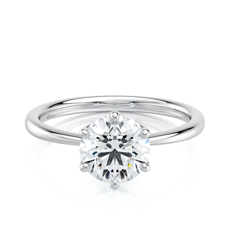 Sylvie Lab Grown Diamond Engagement Ring