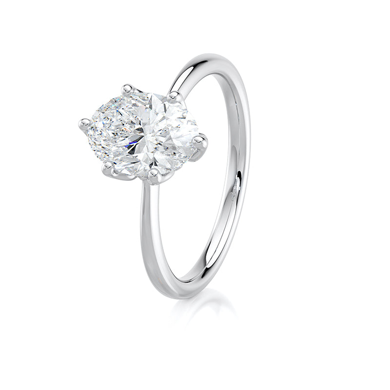 Sylvie Lab Grown Diamond Engagement Ring