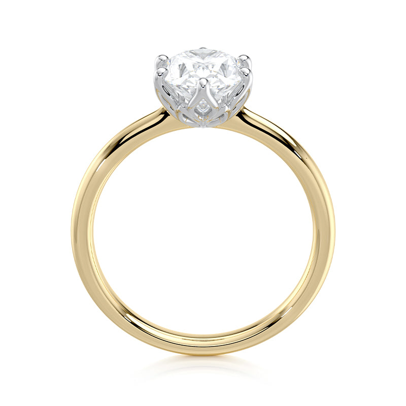 Sylvie Lab Grown Diamond Engagement Ring