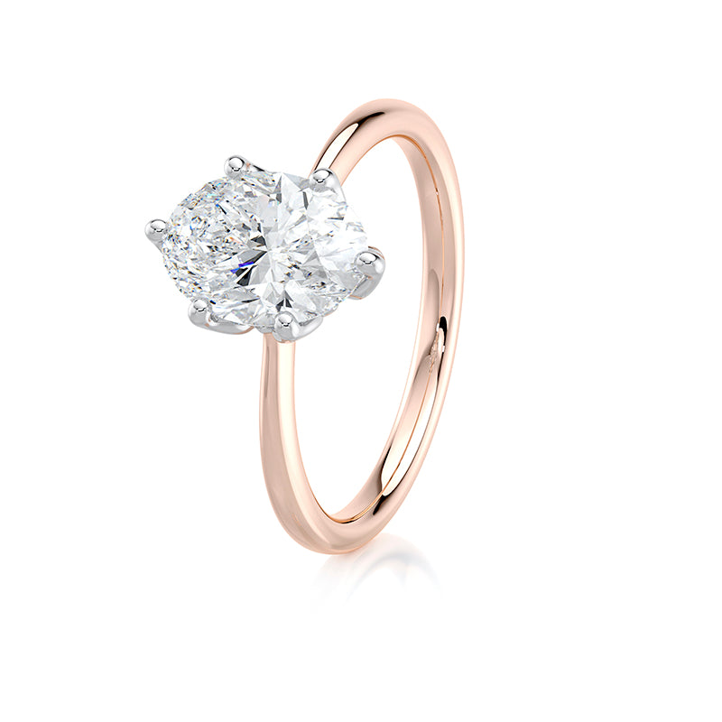 Sylvie Lab Grown Diamond Engagement Ring