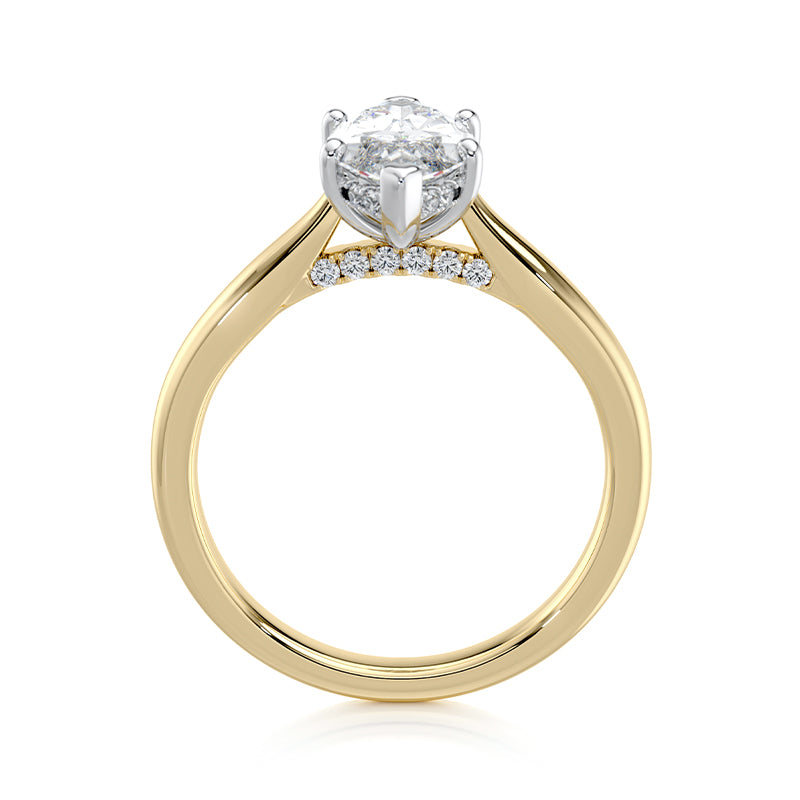 Genevieve Lab Grown Diamond Engagement Ring