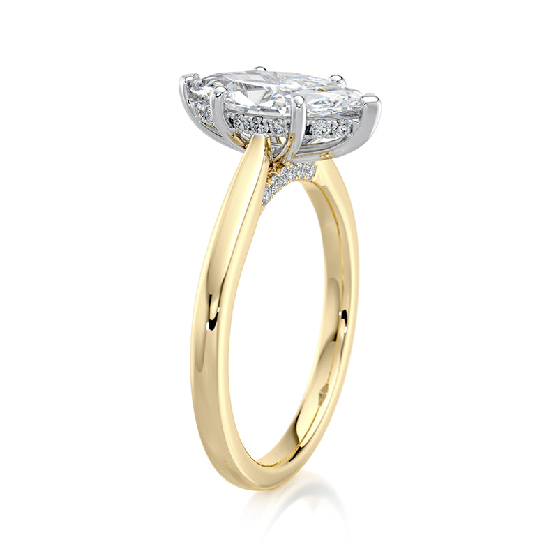 Genevieve Lab Grown Diamond Engagement Ring