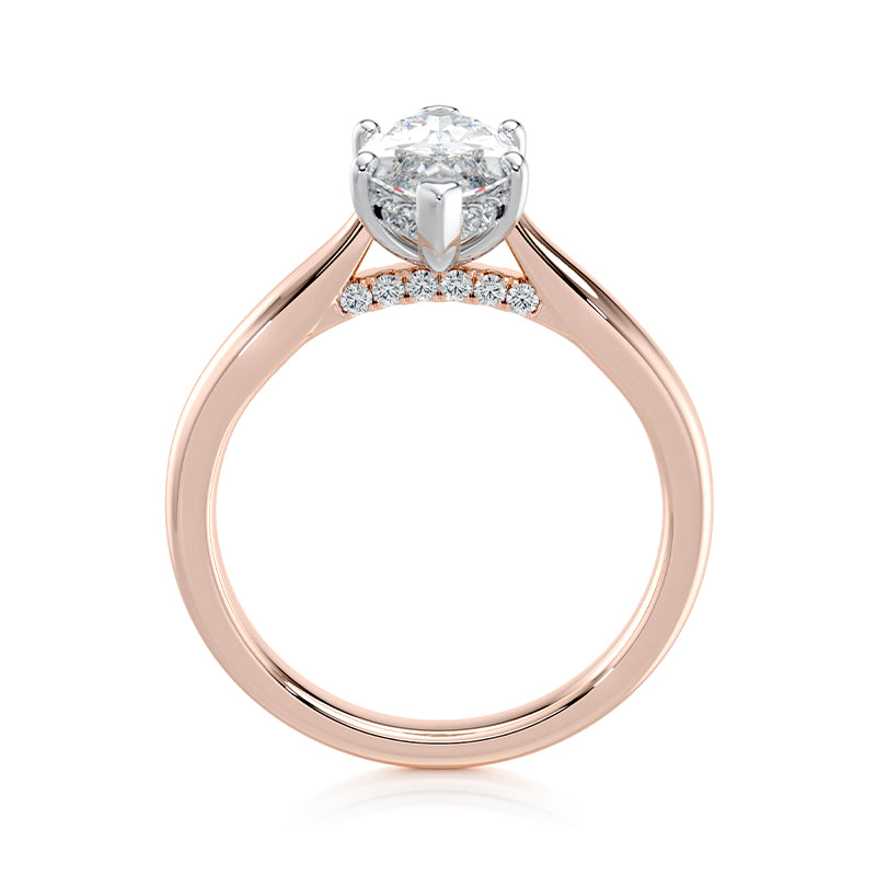 Genevieve Lab Grown Diamond Engagement Ring