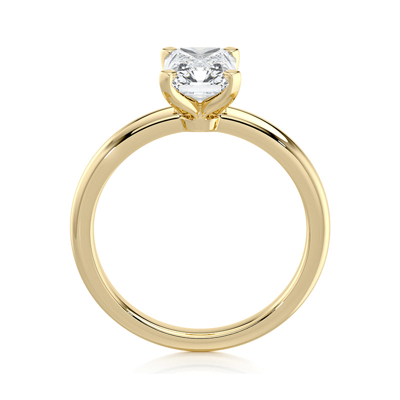 Charlotte Radiant Yellow Gold Ring