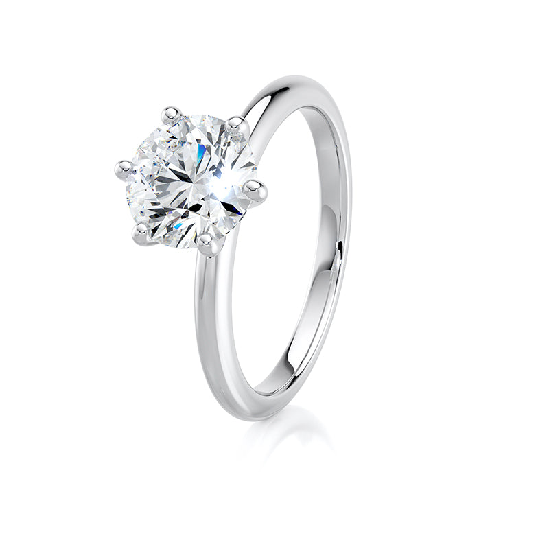 Ava Lab Grown Diamond Engagement Ring