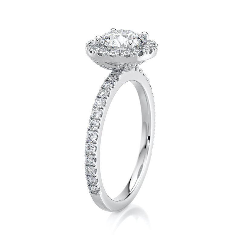 Anastasia Pavé  Lab Grown Diamond Engagement Ring