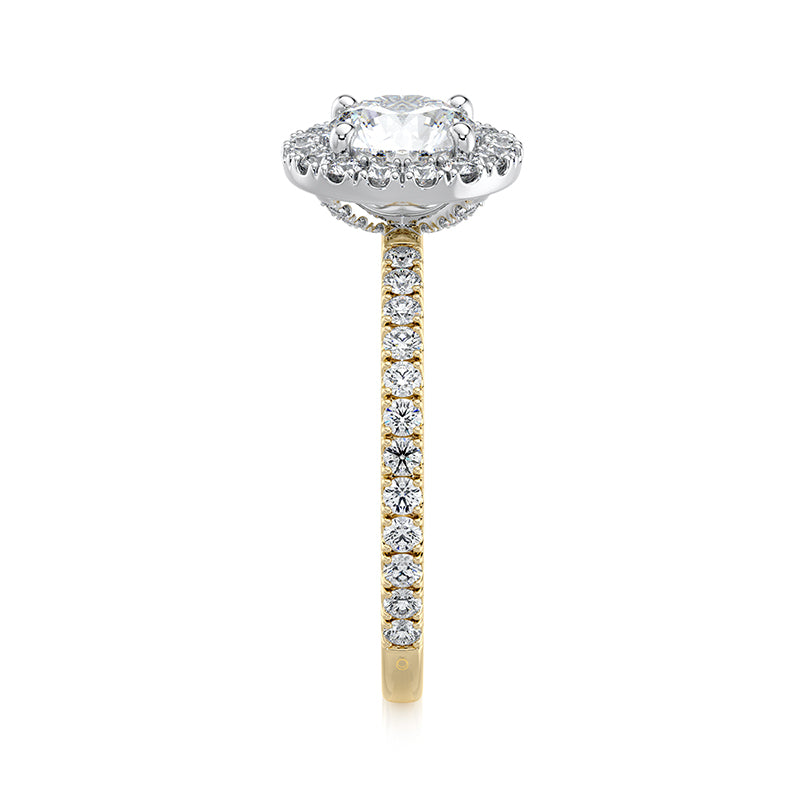 Anastasia Pavé  Lab Grown Diamond Engagement Ring