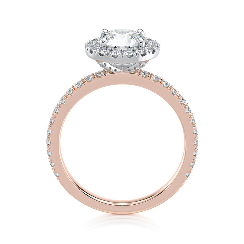 Anastasia Pavé  Lab Grown Diamond Engagement Ring