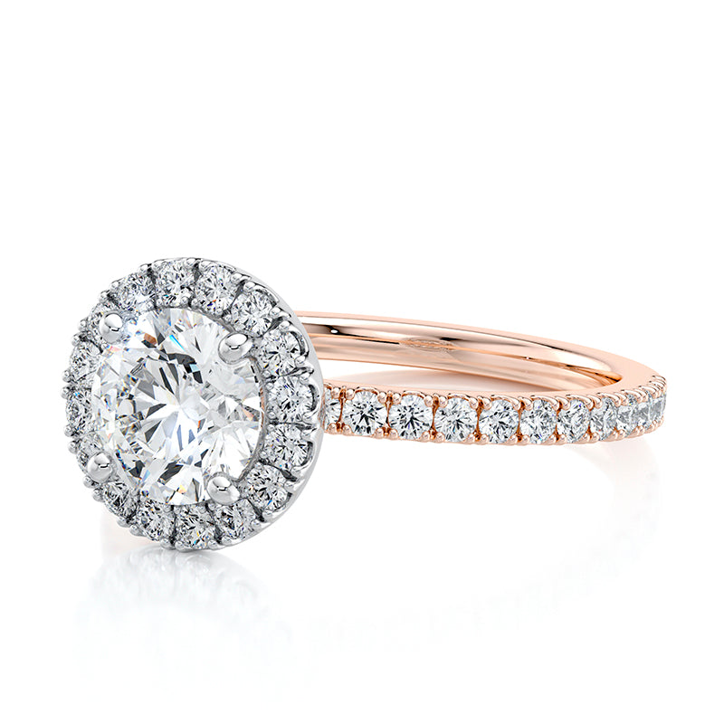 Anastasia Pavé  Lab Grown Diamond Engagement Ring