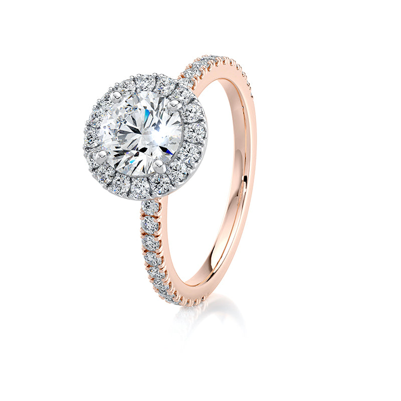 Anastasia Pavé  Lab Grown Diamond Engagement Ring
