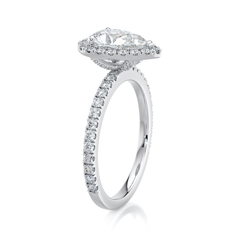 Anastasia Pavé  Lab Grown Diamond Engagement Ring