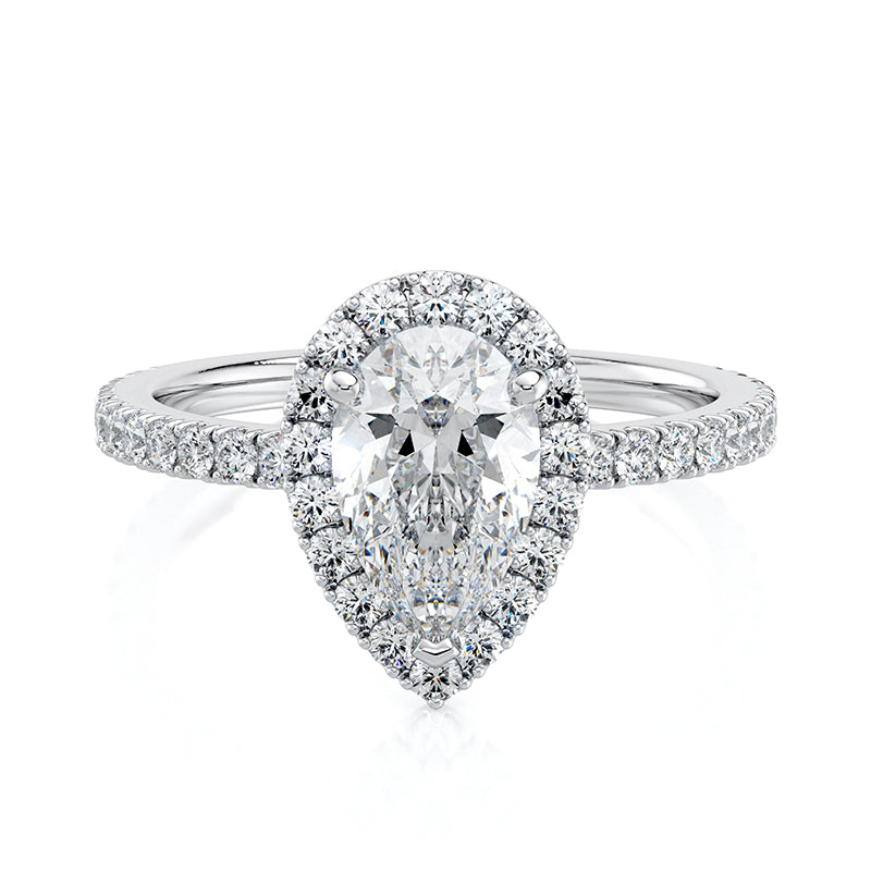 Anastasia Pavé  Lab Grown Diamond Engagement Ring