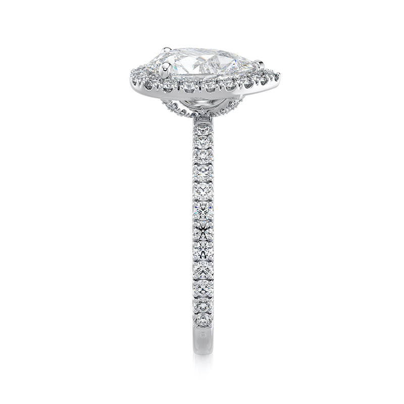 Anastasia Pavé  Lab Grown Diamond Engagement Ring