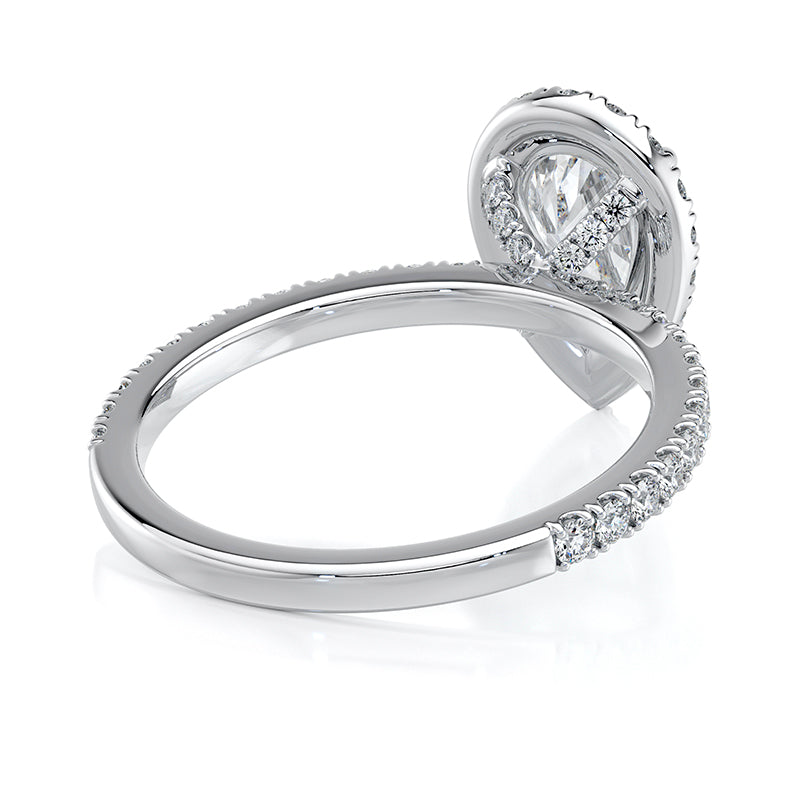 Anastasia Pavé  Lab Grown Diamond Engagement Ring