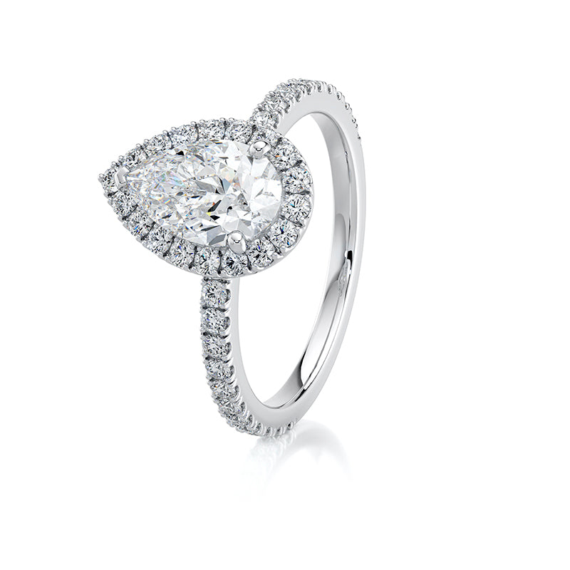 Anastasia Pavé  Lab Grown Diamond Engagement Ring