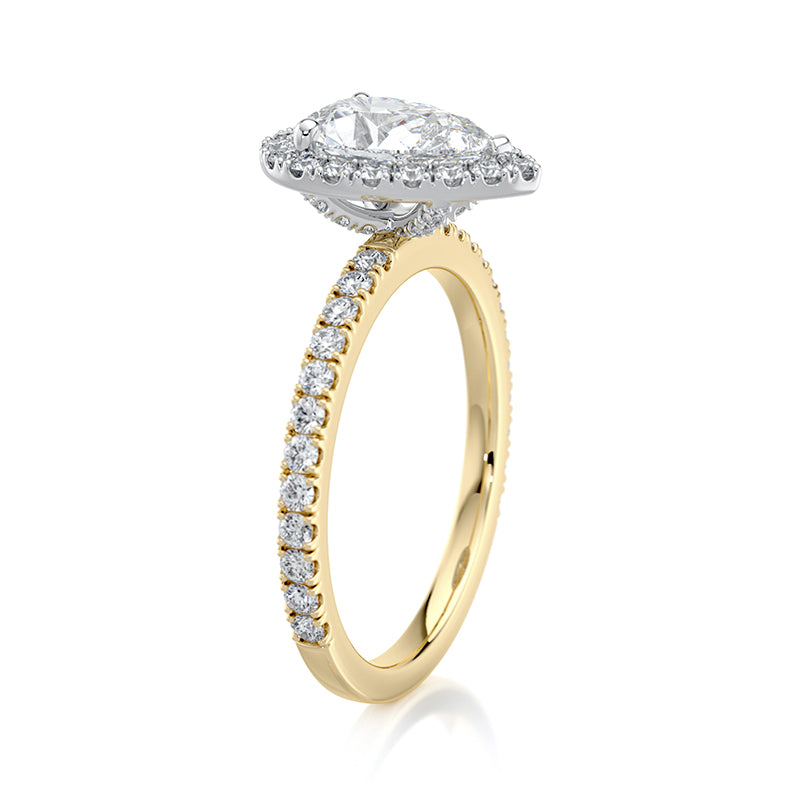 Anastasia Pavé  Lab Grown Diamond Engagement Ring