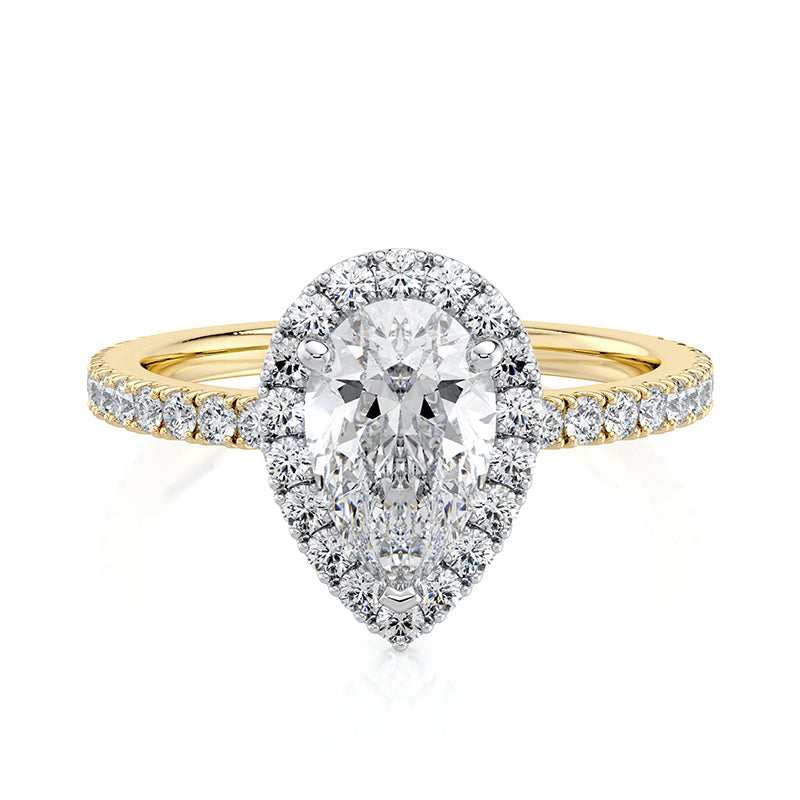 Anastasia Pavé  Lab Grown Diamond Engagement Ring