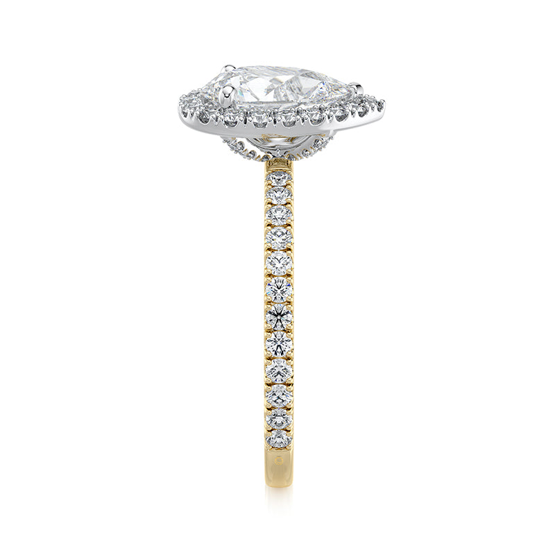 Anastasia Pavé  Lab Grown Diamond Engagement Ring