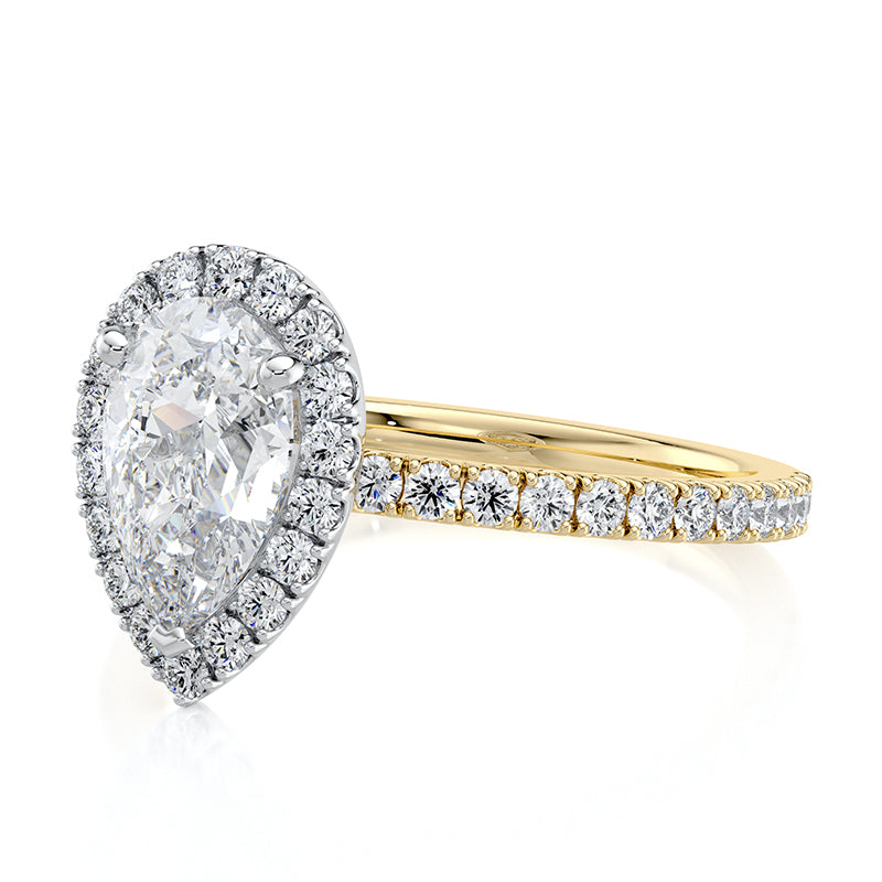 Anastasia Pavé  Lab Grown Diamond Engagement Ring