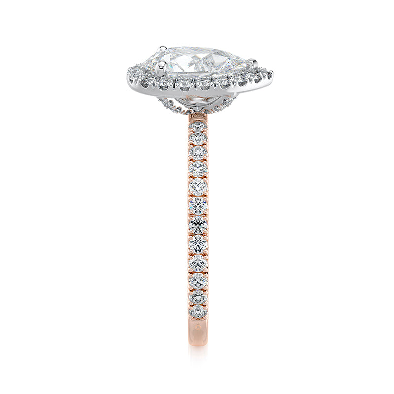 Anastasia Pavé  Lab Grown Diamond Engagement Ring