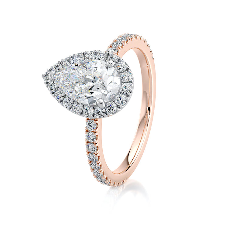 Anastasia Pavé  Lab Grown Diamond Engagement Ring