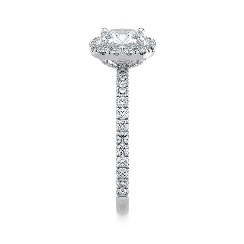 Anastasia Pavé  Lab Grown Diamond Engagement Ring