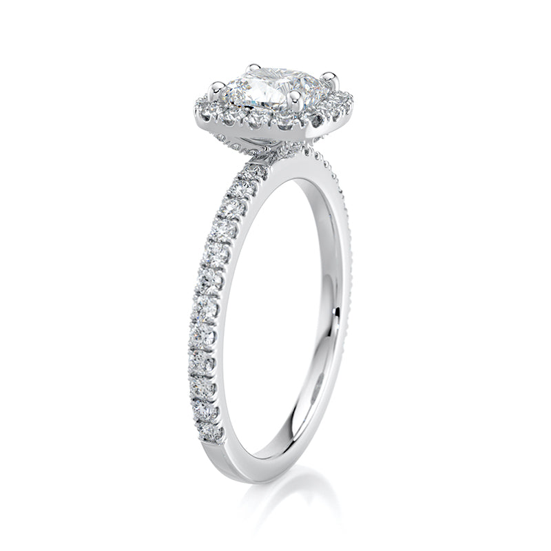 Anastasia Pavé  Lab Grown Diamond Engagement Ring
